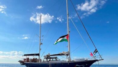barco com-ativistas-esta-a-48-horas-de-gaza-com-ajuda-humanitaria
